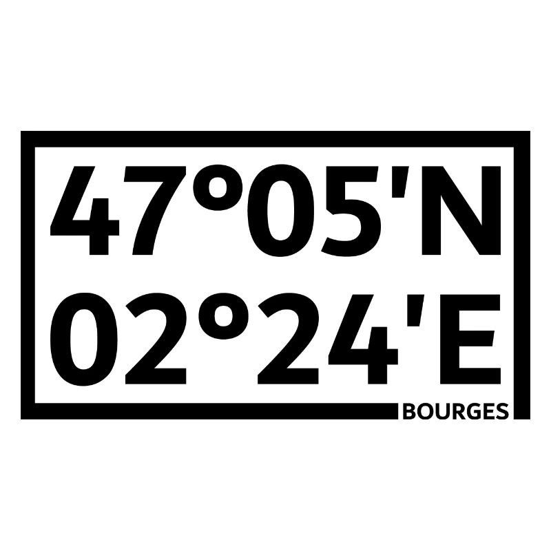 Bourges coordinates