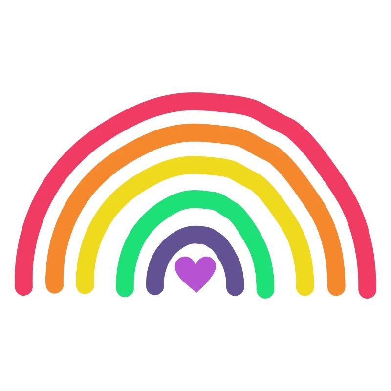 Regenbogen-Glitzer