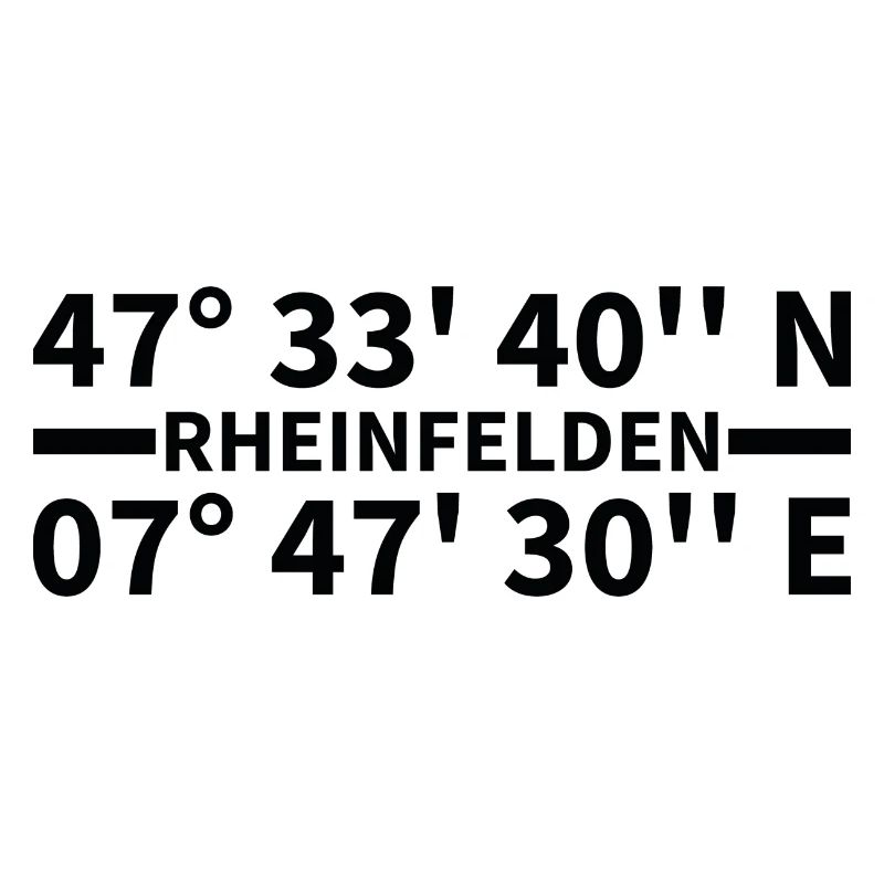 Rheinfelden coordinates