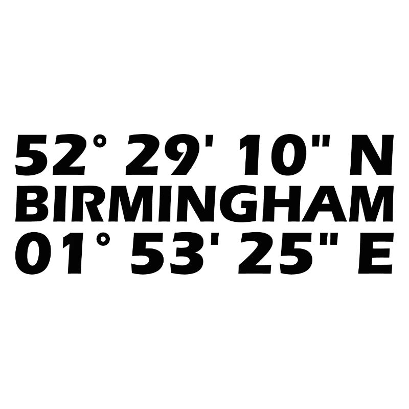 Birmingham Coordinates