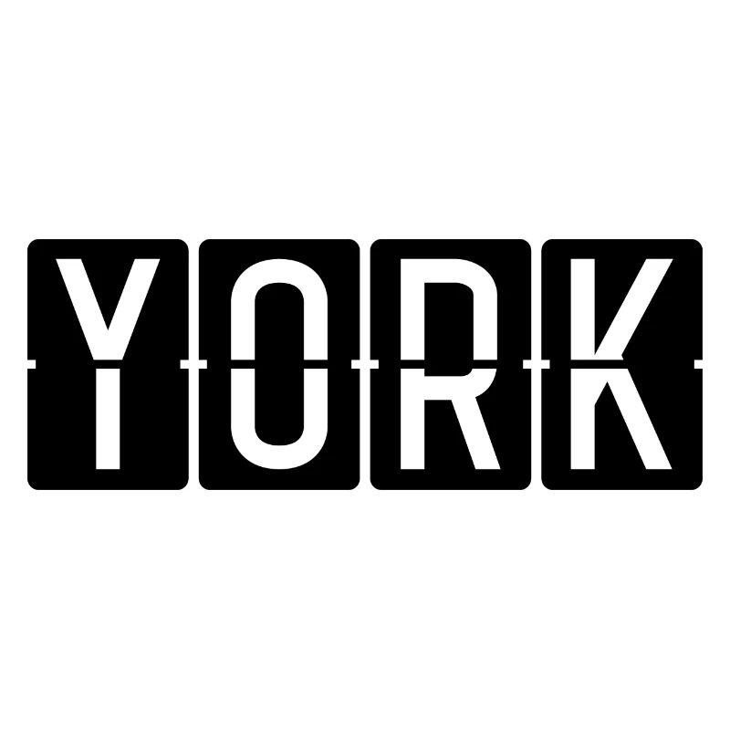 Panneau de l’aéroport de York
