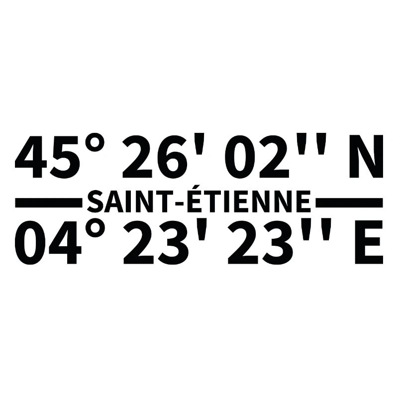 Saint-Étienne coordinates