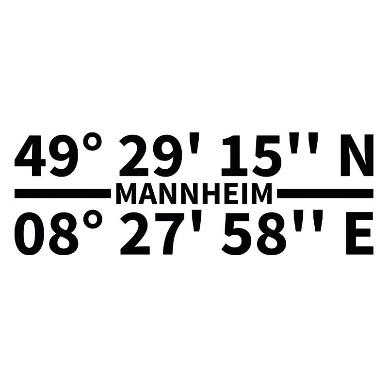 Coordonnées de Mannheim