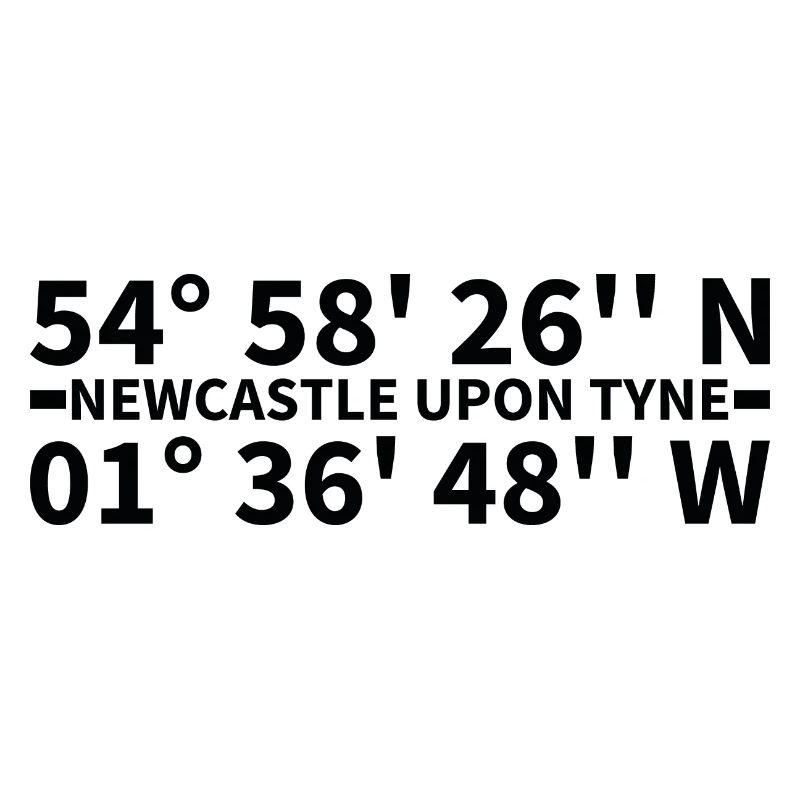 Newcastle upon Tyne coordinates