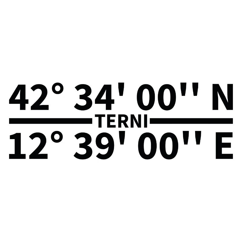 Terni coordinates