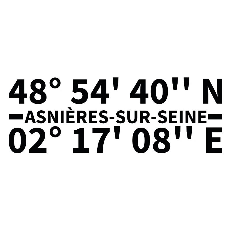 Asnières-sur-Seine coordinates
