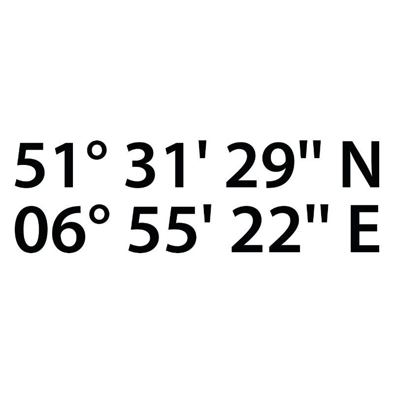 Bottrop coordinates