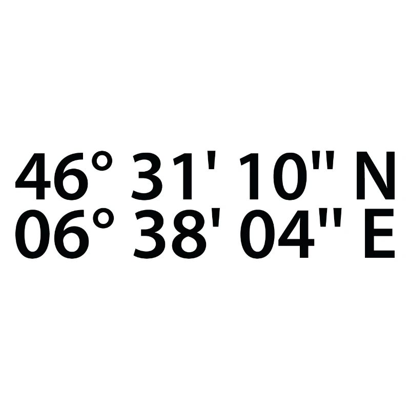 Lausanne coordinates