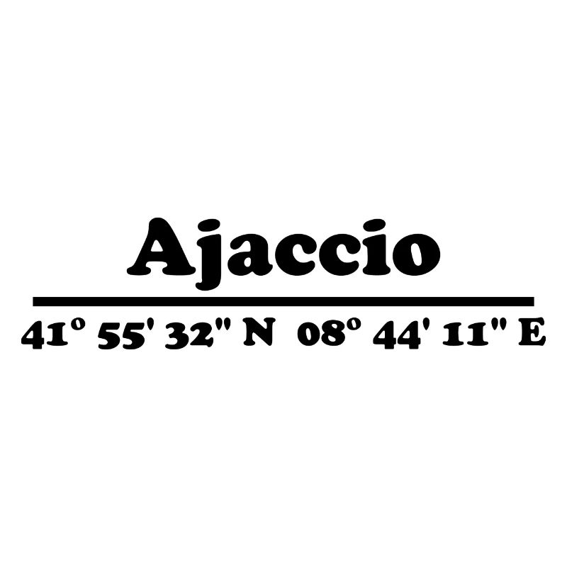Ajaccio coordinates