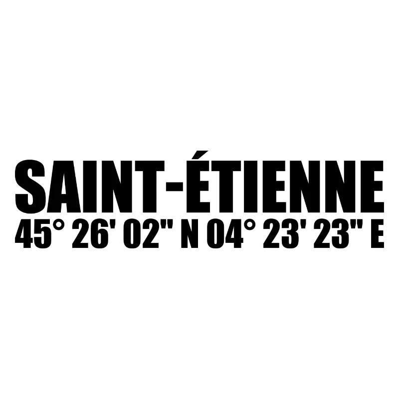 Coordonnées de Saint-Étienne