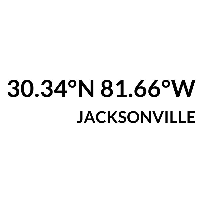 Jacksonville, Florida, USA Coordinates