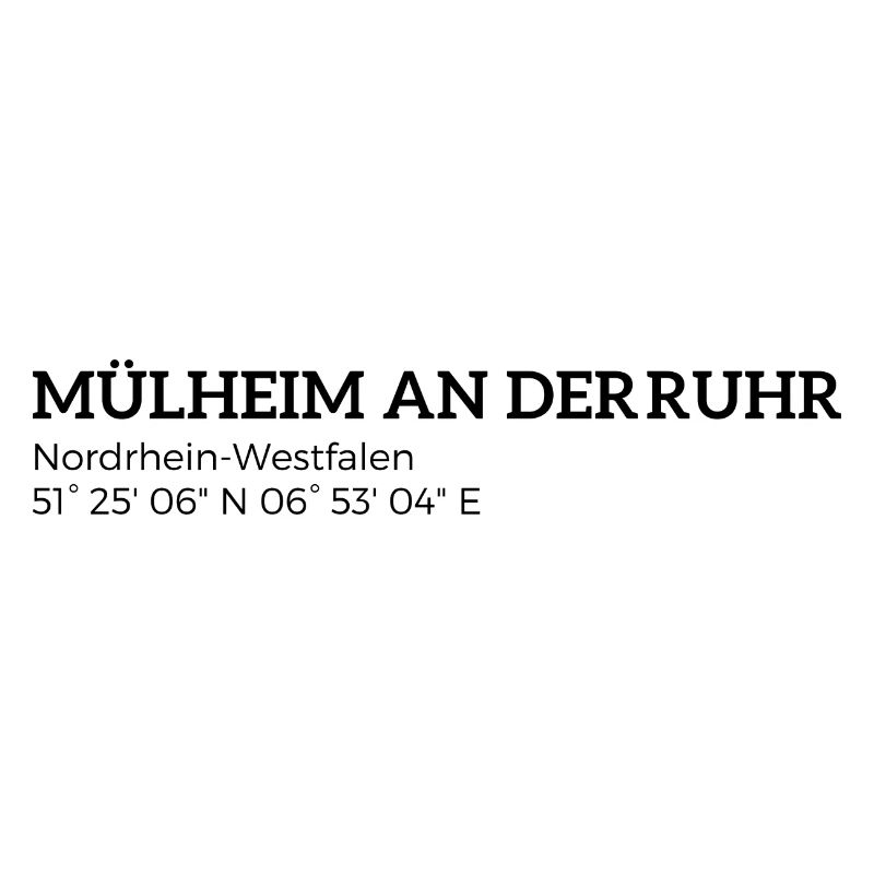 Mülheim an der Ruhr North Rhine-Westphalia Coordinates