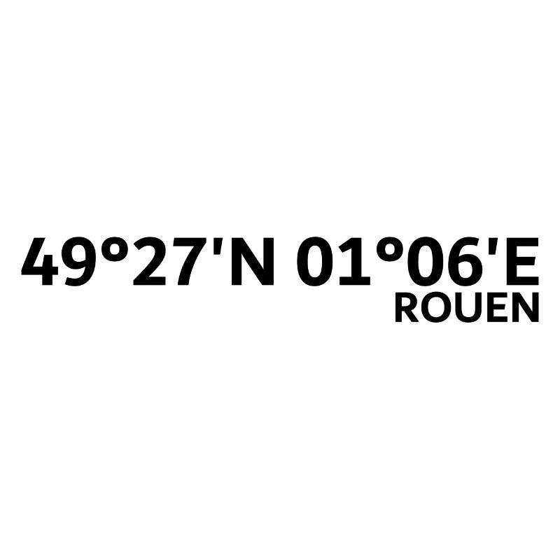 Coordonnées de Rouen
