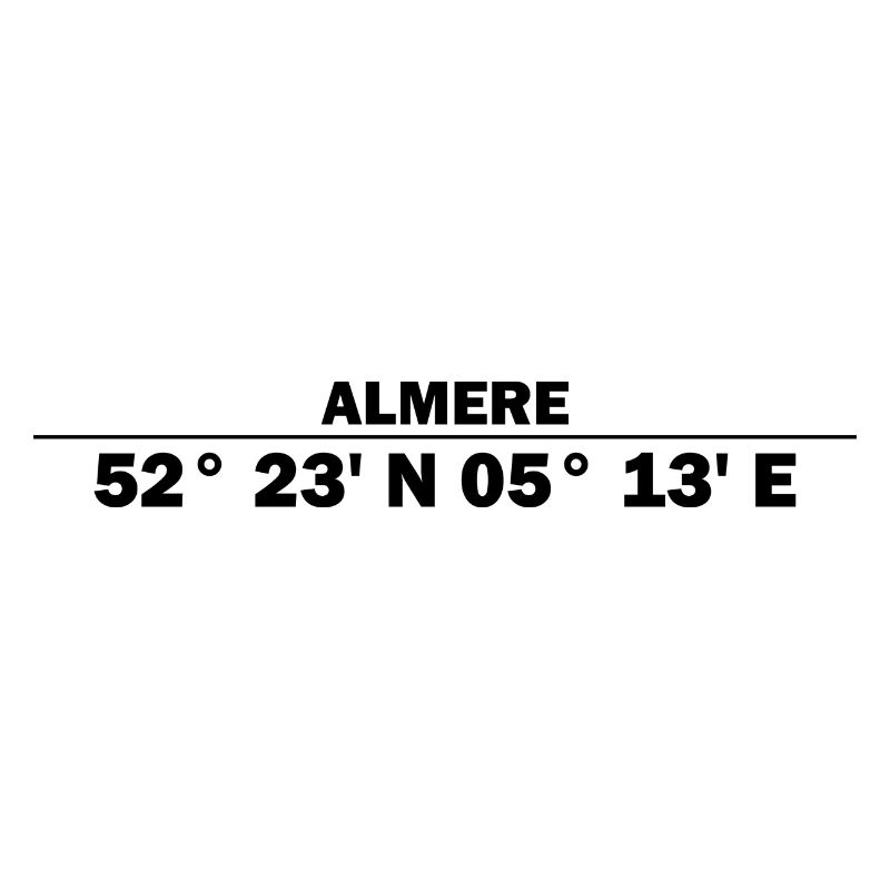 Coordonnées d’Almere