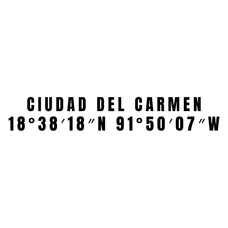 Ciudad del Carmen Mexico Coordinates