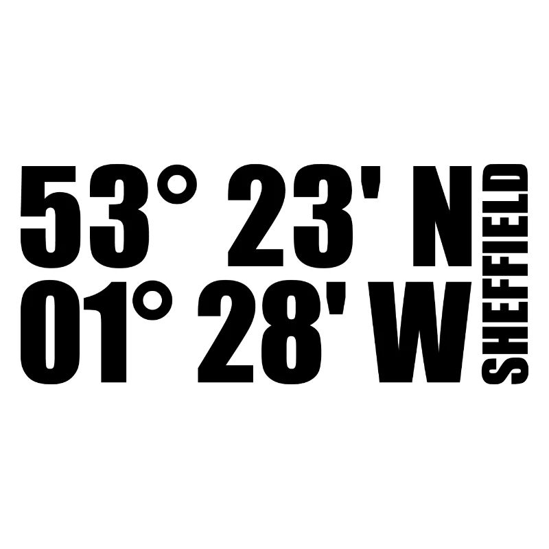 Coordonnées de Sheffield