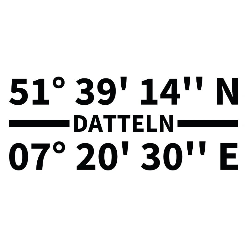 Dates coordinates