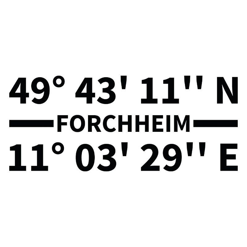 Forchheim coordinates