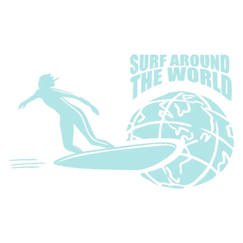 SURF around the World | Vectorgraphic