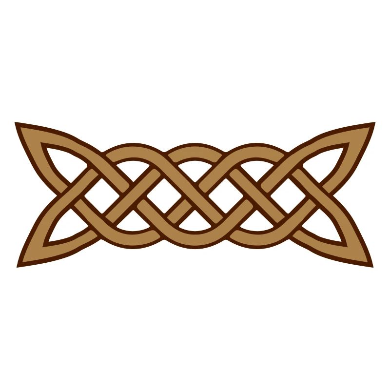 Celtic knot pattern