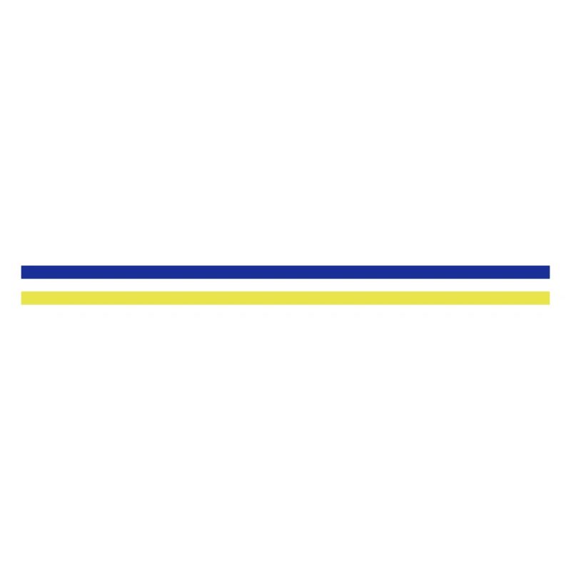 Linie oder Flagge Ukraine