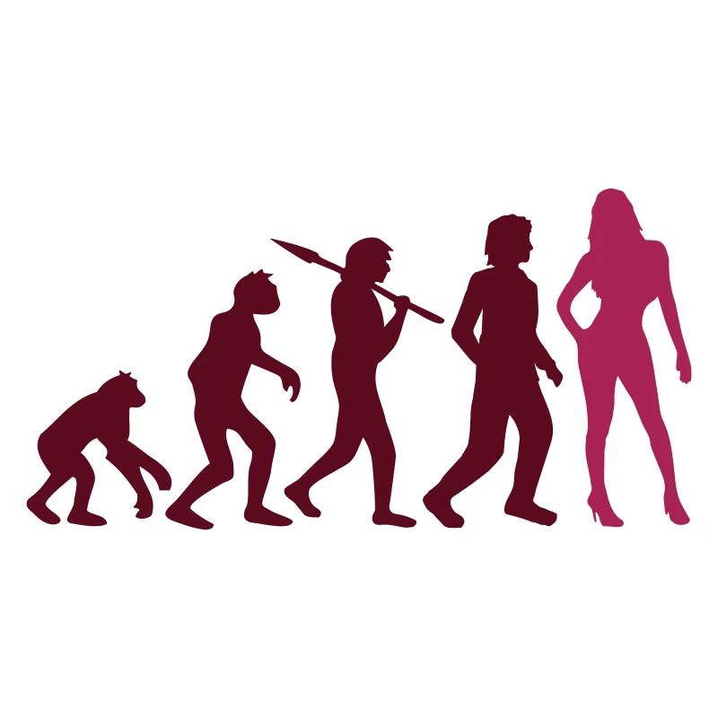 Evolution Hot Girl