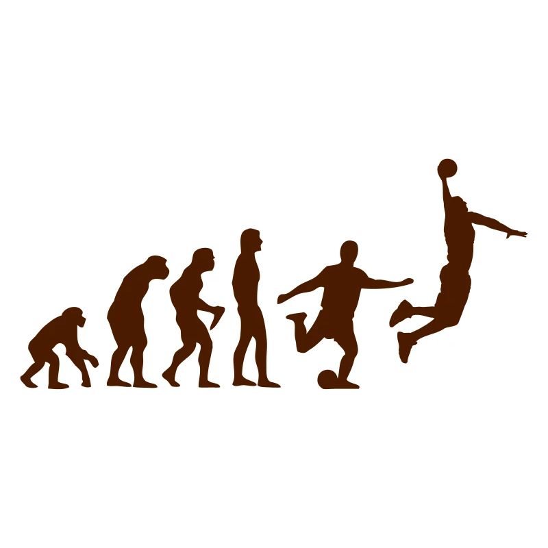 Evolution Basketball - From monkey to dunk