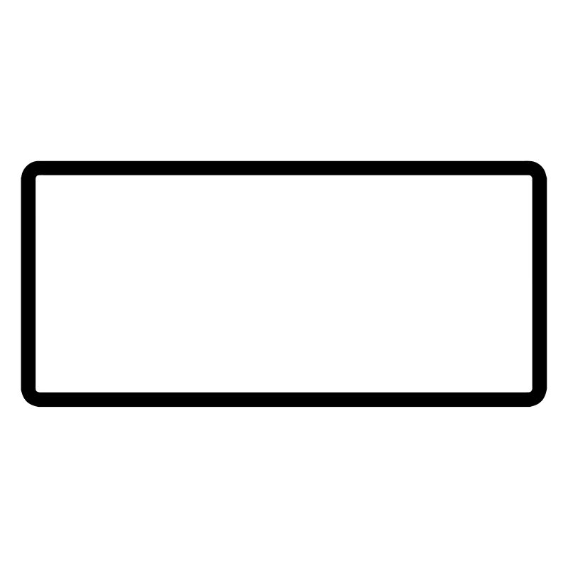 Rectangle - Rechteck - Form - Customize it !