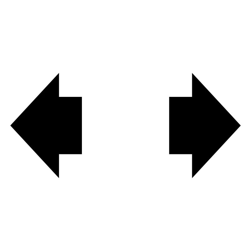 arrow left right