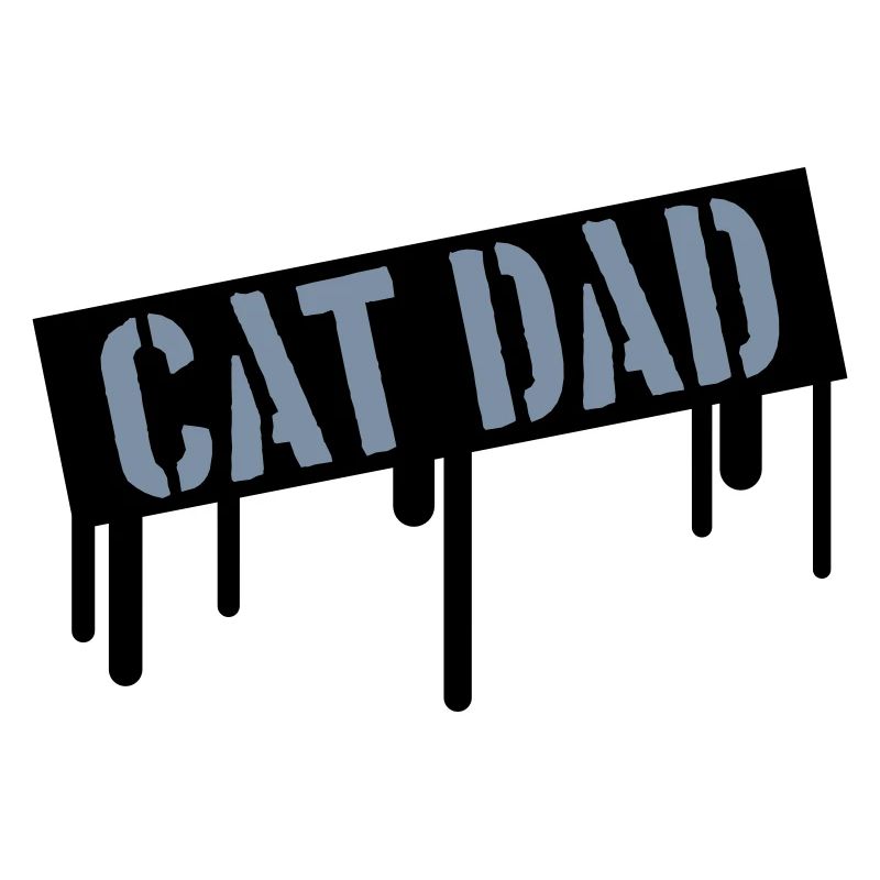 Stamp Cat Dad Logo