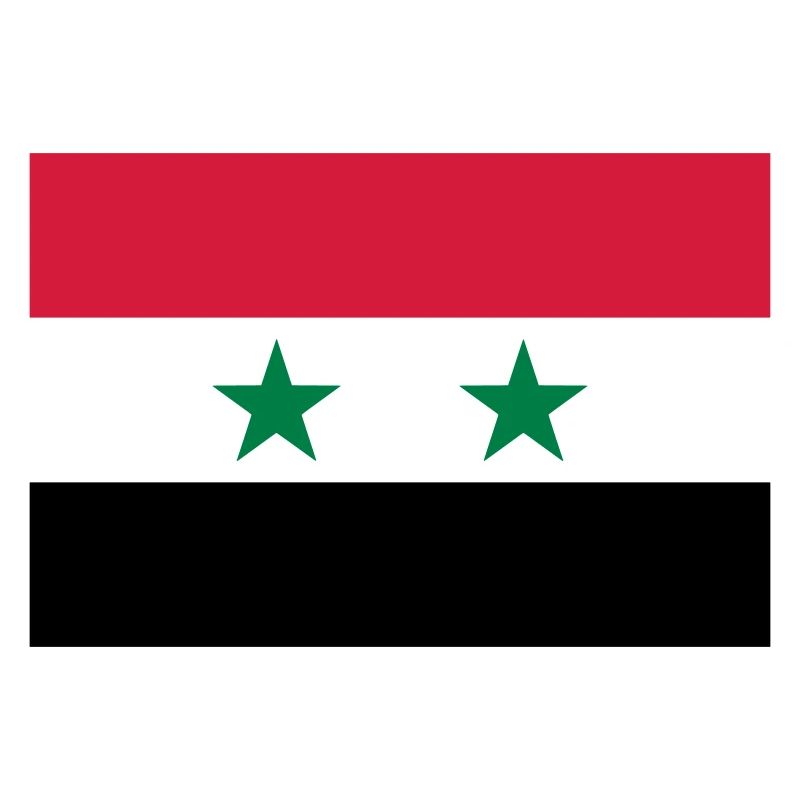 Syria flag / Drapeau Syrie