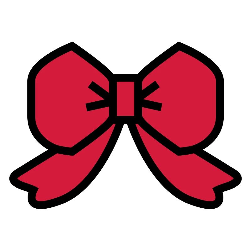 red ribbon bow