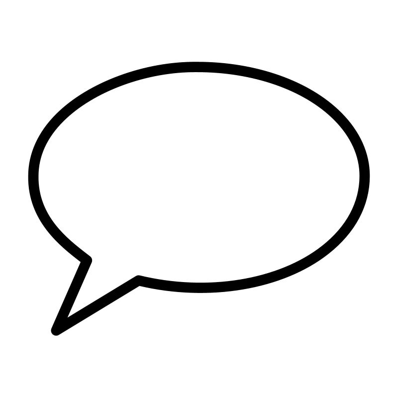 Speech bubble