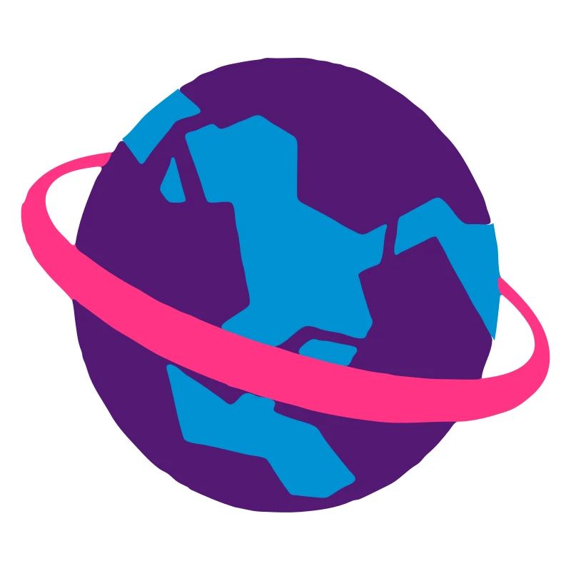 Cartoon Alien Planet