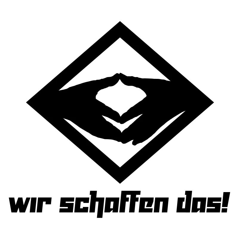Wir schaffen das! (Vektor)