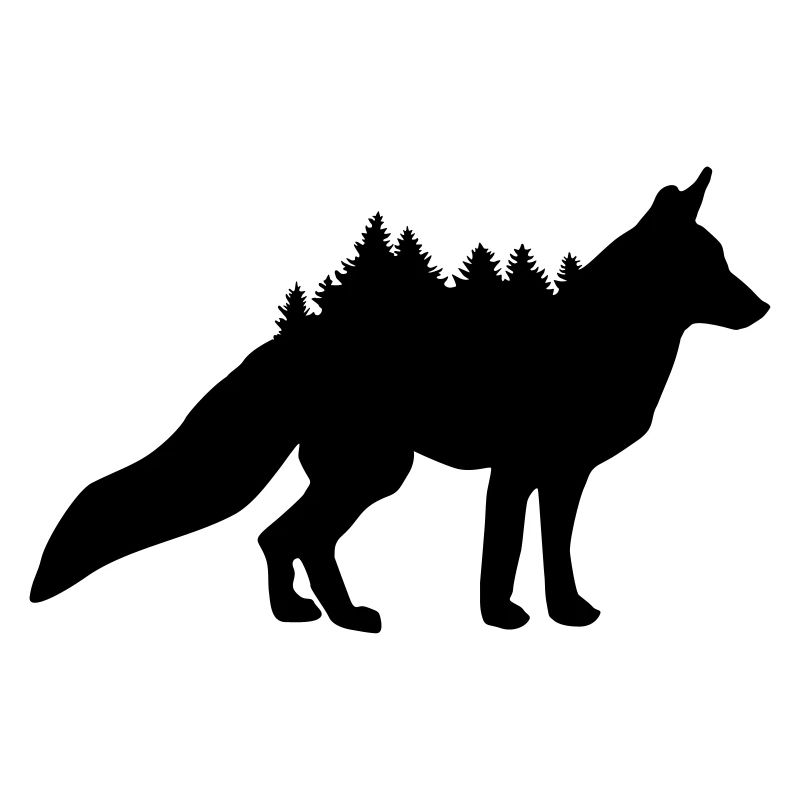 Fuchs und Wald