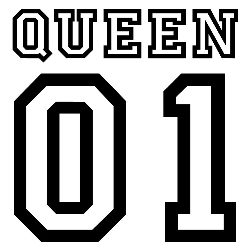 Changement de couleur de sweat à capuche romantique « Queen 01 » Partner