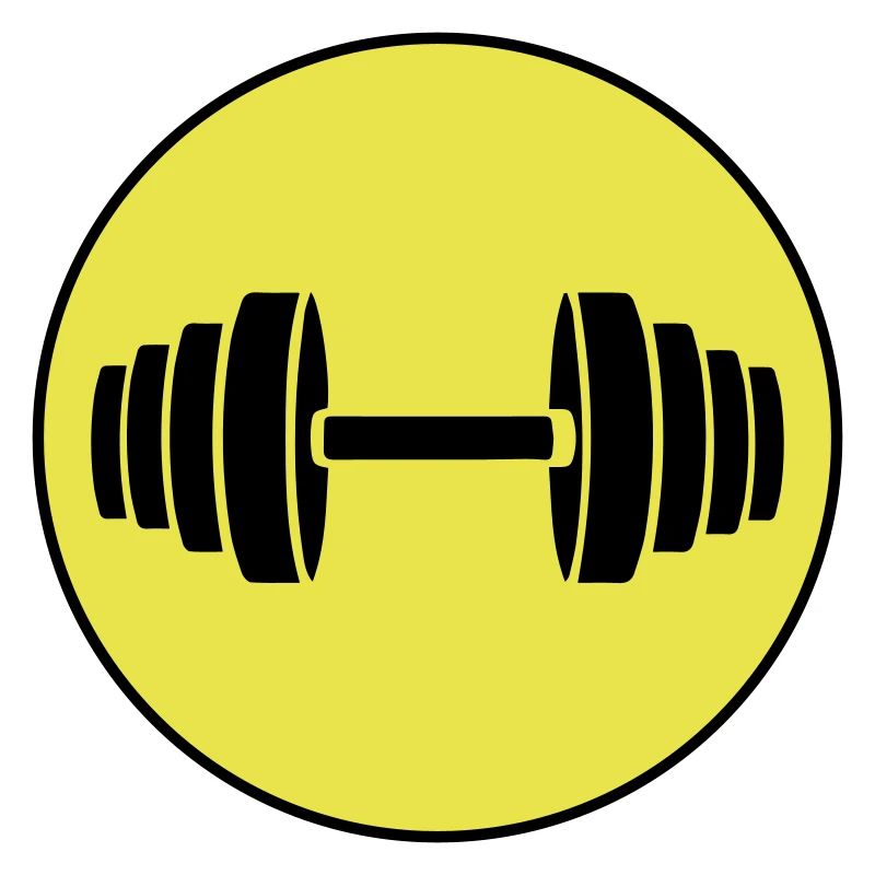 Dumbbell weight circle