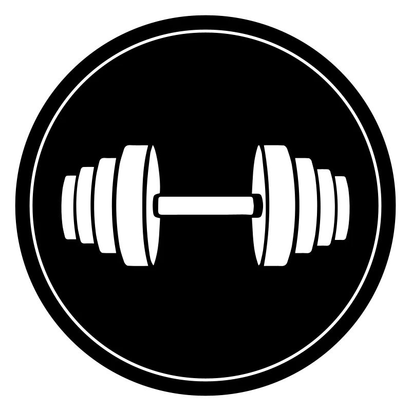 Dumbbell weight circle