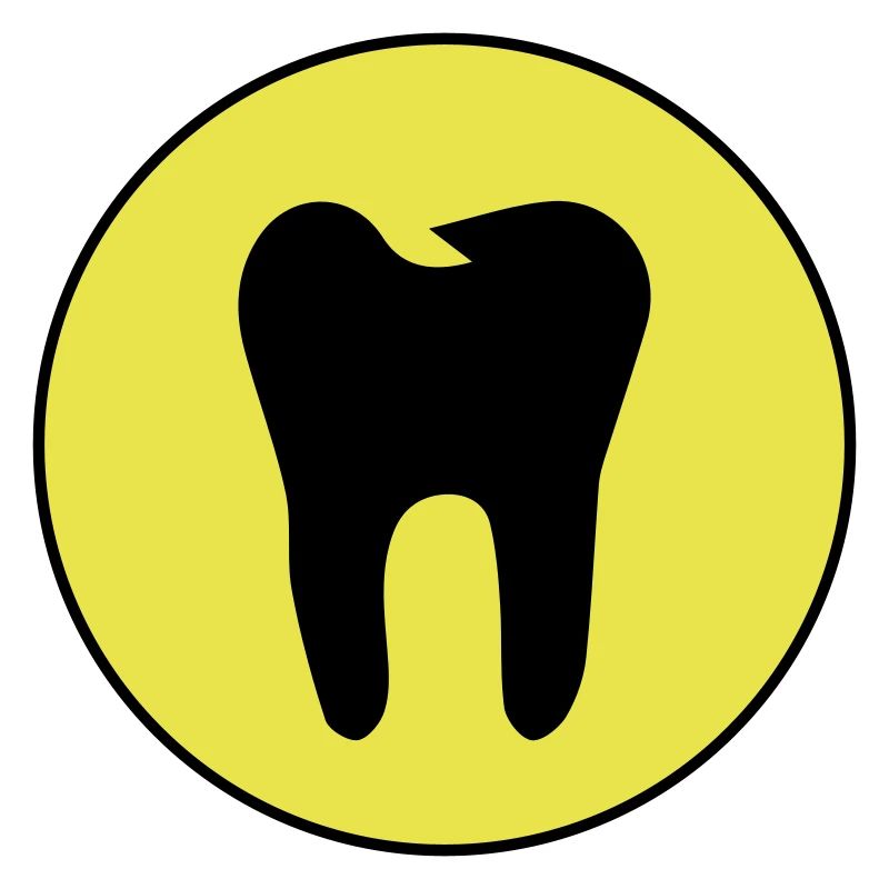 Symbole de l’icône de dent