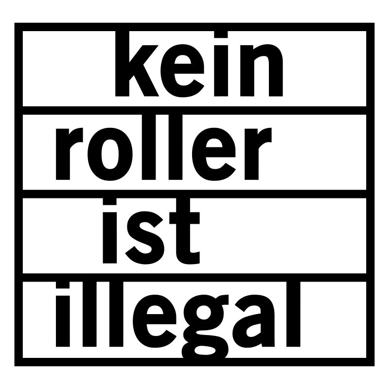 Kein Roller ist illegal