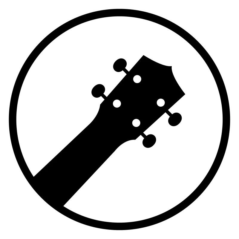 Ukulele in circle