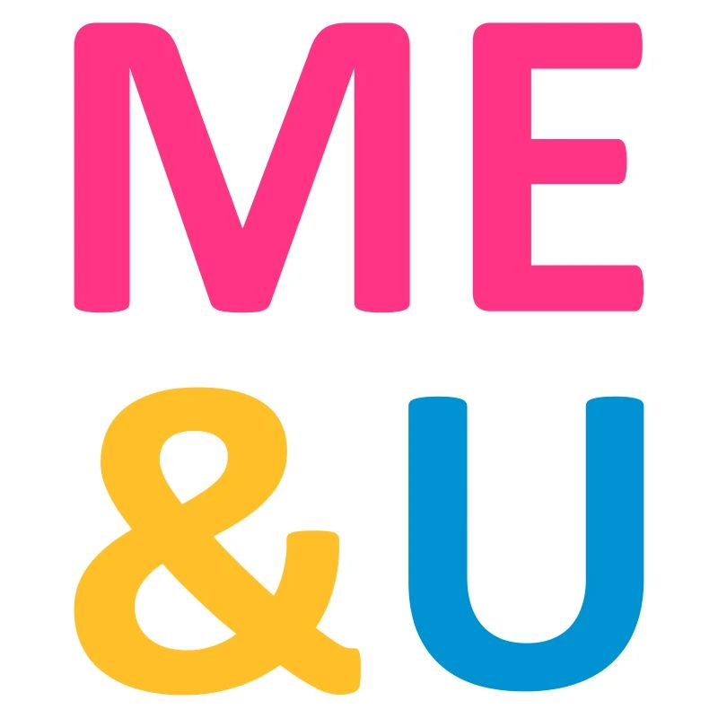 ★ Couleurs de conception modifiables ★ Moi et U (moi et vous)