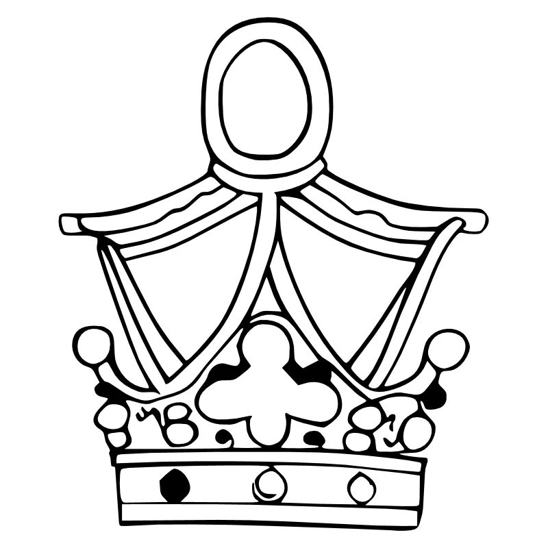 Crown King Queen Emperor Majesty Vector 10