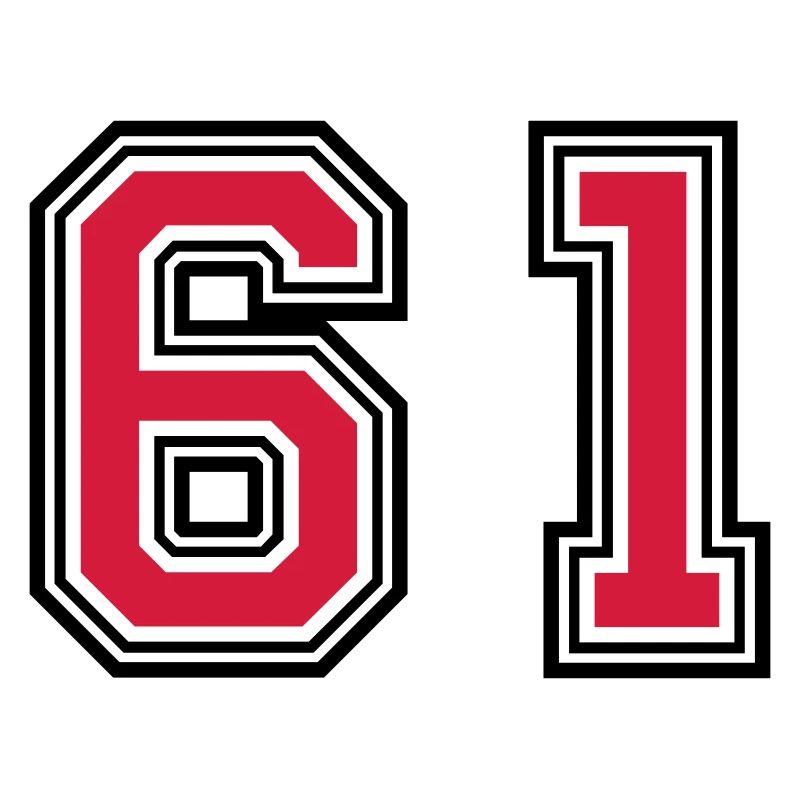 61 Symbole numérique