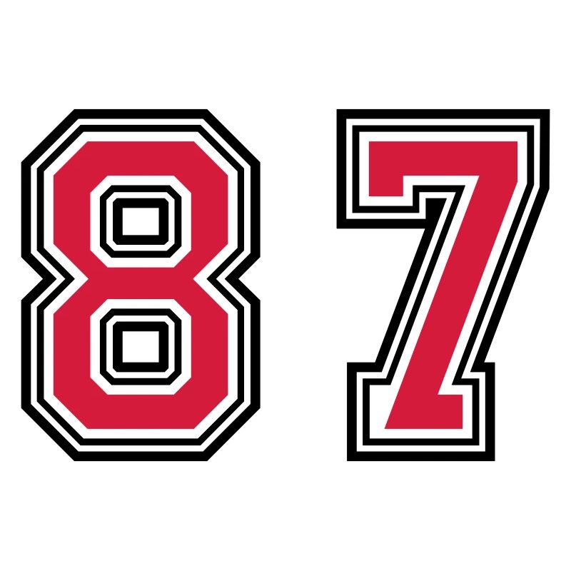 87 Symbole numérique