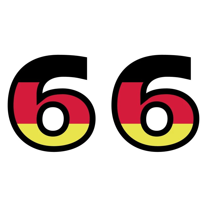 66 Number Germany Jersey
