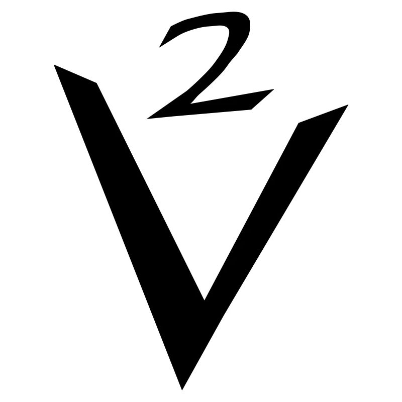 V2 lettering