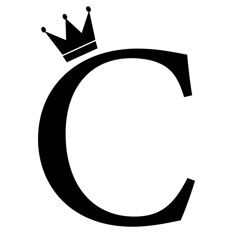 C monogram crown