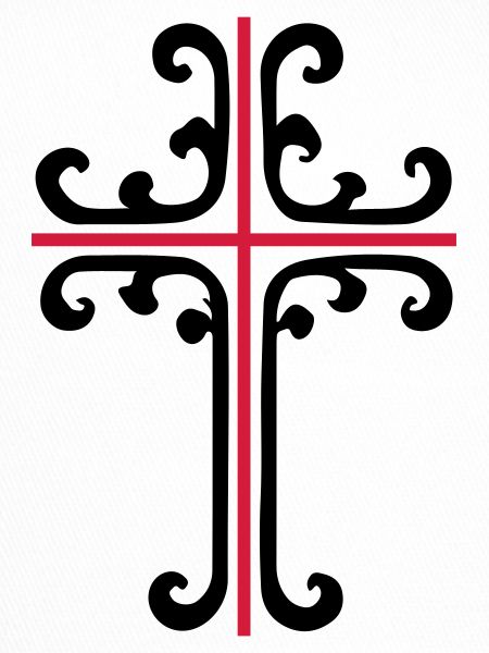 Kreuz Ornament